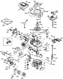 Engine Diagram and Parts List for 20013 240000001-240999999 - 2004 Toro Lawn Mower