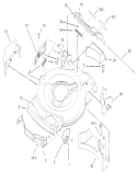 Housing Assembly Diagram and Parts List for 20016 220000001-220300000 - 2002 Toro Lawn Mower