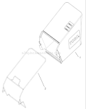 Rear Bag Assembly Diagram and Parts List for 20016 220000001-220300000 - 2002 Toro Lawn Mower