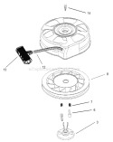 Page P Diagram and Parts List for 20016 220000001-220300000 - 2002 Toro Lawn Mower
