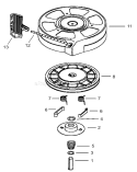 Page Q Diagram and Parts List for 20016 220000001-220300000 - 2002 Toro Lawn Mower