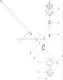Part Location Diagram of 106-3957 Toro Shaft-output