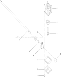 Transmission Assembly Diagram and Parts List for 20016 260000001-260999999 - 2006 Toro Lawn Mower
