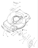 Front Axle and Wheel Assembly Diagram and Parts List for 20017 220000001-220300000 - 2002 Toro Lawn Mower