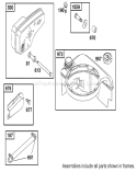 Page J Diagram and Parts List for 20020 210000001-210999999 - 2001 Toro Lawn Mower