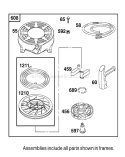 Page L Diagram and Parts List for 20020 210000001-210999999 - 2001 Toro Lawn Mower