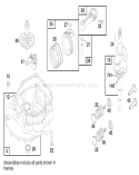 Page K Diagram and Parts List for 20020 9900001-9999999 - 1999 Toro Lawn Mower