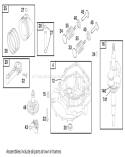 Page D Diagram and Parts List for 20020 9900001-9999999 - 1999 Toro Lawn Mower