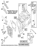 Engine Diagram and Parts List for 20023 210000001-210999999 - 2001 Toro Lawn Mower