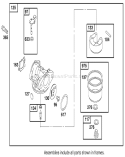 Page F Diagram and Parts List for 20023 210000001-210999999 - 2001 Toro Lawn Mower