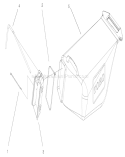 Grass Bagging Assembly Diagram and Parts List for 20027 210000001-210999999 - 2001 Toro Lawn Mower