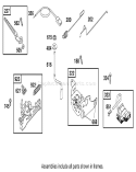 Page E Diagram and Parts List for 20028 210000001-210999999 - 2001 Toro Lawn Mower