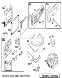 Page F Diagram and Parts List for 20028 210000001-210999999 - 2001 Toro Lawn Mower