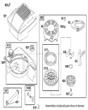 Page G Diagram and Parts List for 20028 210000001-210999999 - 2001 Toro Lawn Mower