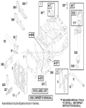 Engine Diagram and Parts List for 20028 9900001-9999999 - 1999 Toro Lawn Mower
