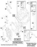 Engine Diagram and Parts List for 20025 200000001-200999999 - 2000 Toro Lawn Mower