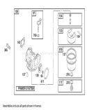 Page D Diagram and Parts List for 20030 9900001-9999999 - 1999 Toro Lawn Mower