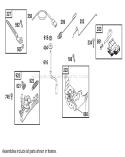 Page E Diagram and Parts List for 20030 9900001-9999999 - 1999 Toro Lawn Mower