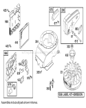 Page F Diagram and Parts List for 20030 9900001-9999999 - 1999 Toro Lawn Mower