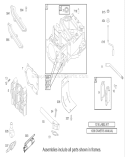 Cylinder Assembly Diagram and Parts List for 20033 240000001-240999999 - 2004 Toro Lawn Mower