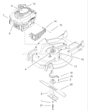 Engine Assembly Diagram and Parts List for 20037 220000001-220999999 - 2002 Toro Lawn Mower