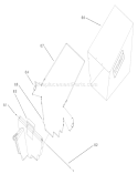 Rear Bagger Assembly Diagram and Parts List for 20037 220000001-220999999 - 2002 Toro Lawn Mower