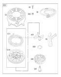 Starter Assembly Diagram and Parts List for 20037 220000001-220999999 - 2002 Toro Lawn Mower
