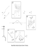 Part Location Diagram of 691303 Husqvarna Link-Mechanical Governor