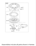 Starter Assembly Diagram and Parts List for 20039 220000001-220999999 - 2002 Toro Lawn Mower