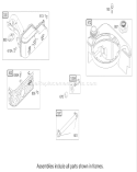 Muffler and Fuel Tank Diagram and Parts List for 20039 240000001-240999999 - 2004 Toro Lawn Mower