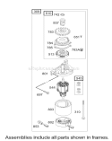 Part Location Diagram of 691127 Husqvarna Screw