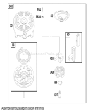 Part Location Diagram of 99-1048 Toro Housing-Starter