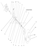 Part Location Diagram of 99-1598 Toro V-belt