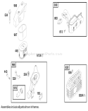 Part Location Diagram of 98-9212 Toro Element-filter, Air