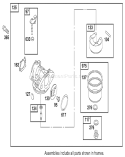 Page D Diagram and Parts List for 20042 210000001-210999999 - 2001 Toro Lawn Mower
