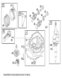 Page C Diagram and Parts List for 20043 9900001-9999999 - 1999 Toro Lawn Mower