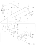 Part Location Diagram of 93-8607 Toro Pin-Snap