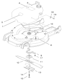 Part Location Diagram of 100-2835 Toro Screw-Mount, Engine