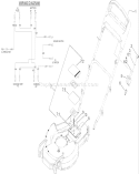 Battery and Switch Assembly Diagram and Parts List for 20045 210000001-210999999 - 2001 Toro Lawn Mower