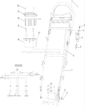 Part Location Diagram of 100-9117 Toro Box-Battery
