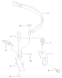 Brake Band Assembly Diagram and Parts List for 20046 200000001-200999999 - 2000 Toro Lawn Mower