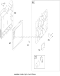 Air Cleaner Assembly Diagram and Parts List for 20047 260000001-260999999 - 2006 Toro Lawn Mower