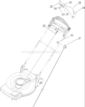 Part Location Diagram of 117-5975 Toro Switch Housing Assembly