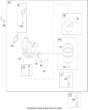 Carburetor Assembly Diagram and Parts List for 20047 260000001-260999999 - 2006 Toro Lawn Mower