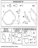 Gasket Kits Diagram and Parts List for 20048 210000001-210999999 - 2001 Toro Lawn Mower