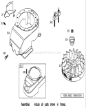 Blower Housing Assembly Diagram and Parts List for 20049 250000001-250999999 - 2005 Toro Lawn Mower