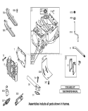 Part Location Diagram of 697734 Husqvarna Cover-Breather Passage