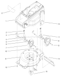 Part Location Diagram of 93-0344 Toro Wheel Assembly