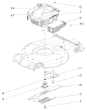 Part Location Diagram of 108-4841 Toro Decal