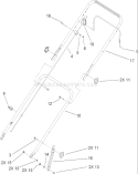 Part Location Diagram of 108-8156 Toro Cable-brake